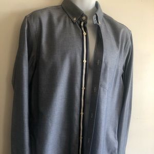 Men’s Banana Republic BUTTON Down Dress Shirt Size Large